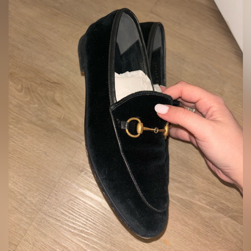 Gucci Velvet Loafer
